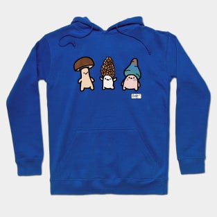 Assorted Mushroom Creatures Hoodie